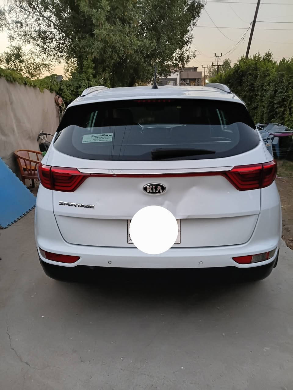 السلام عليكم/ سيارة للبيع سبورتج خليجي  موديل 2019 رقم بغداد فول مواصفات ماعدا البنوراما ماشية 89ابأسمي هزة  جديدة رقم جديدوكير ومحرك  كفالة ممفتوحات عل الشركة والسيارة مكفولة من الصبغ بيهة طخة بالجنطة موضحة بالصور مكاني بغداد والسعر 170 وبيهة مجال حك الجية للاتصال***********

