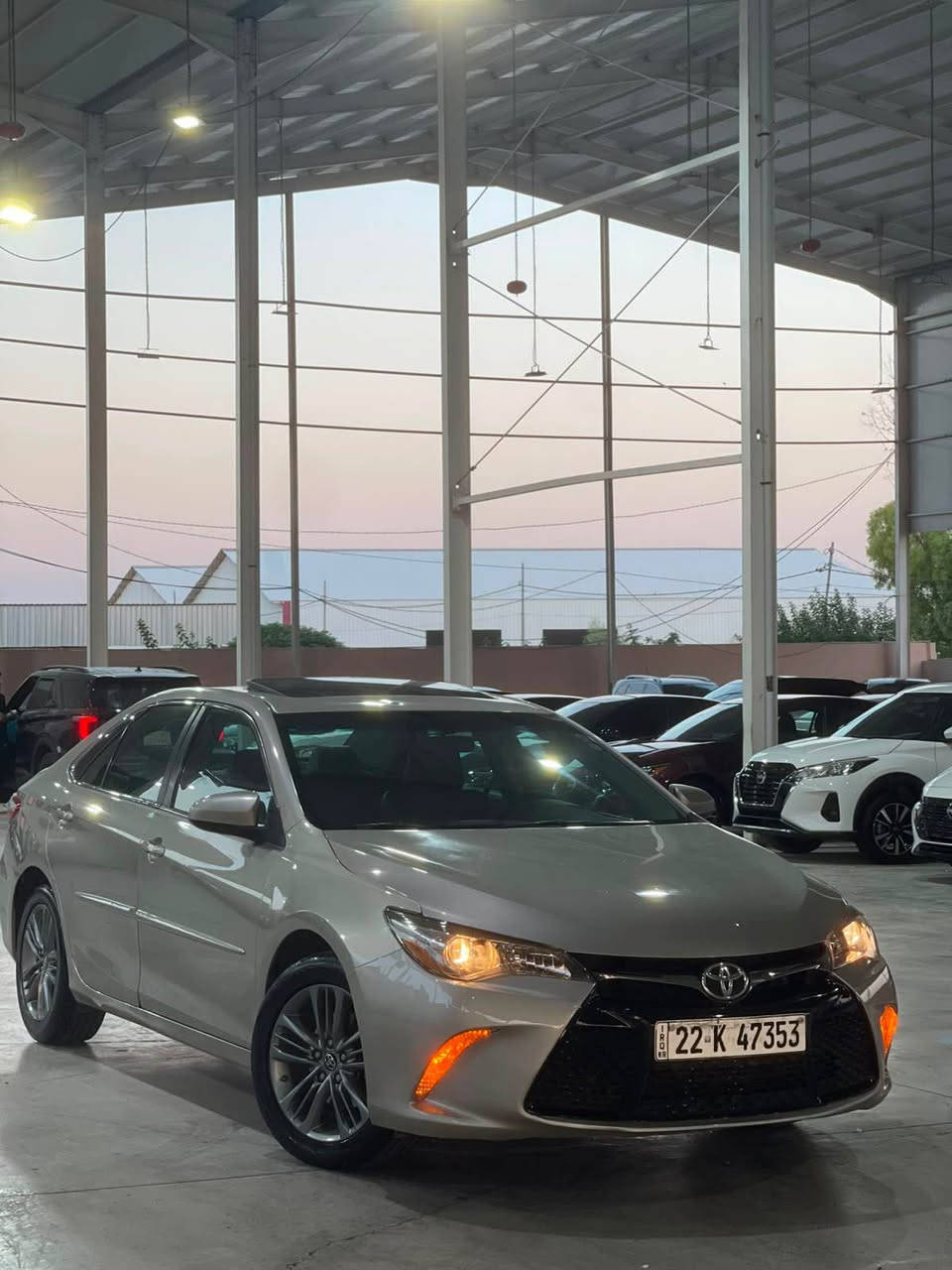 Camry SE
تۆیۆتا کامری مواسەفات SEپڵەس
سەیارەکە مواسەفاتی 
سڵاید
کوشن کارەبا
کوشن نیو جڵد
کامێرە
رادار
شاشەگەورە
تەعدیل سورعە
لەگەڵ زۆر مواسفاتی تر
سەیارەکە ٣پارچەی بۆیاخە بەبێ ناوگرتن بەشەرت
تەنها کلێری ئەمریکایە بەبێ مەعجون هەموو گیانی بەشەرت بەناوی خۆمەوەیە ٤ تایەو ویلی لۆکی لەژێرایە
نوقسانی تیانیە بەشەرتی ١٠فیتەر گێرو مەکینەی نەکراوەتە
سەیارەکە ٩٠٠$خرامەی لەسەرە دوای معامەلە ئەی گیرمەوە
شوێن:سلێمانی
نرخ:١٣٨$
‎رقم:*********** السليمانية, العراق
