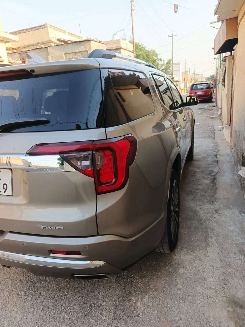 جي م سي أكاديه دنلي موديل22 ماشيه 60 ميل تير 20 جنطه كهربه دبل صالنصه فتحه سقف 2  بانوراما حساس أمامي خلفي مقاعد جلد أسود  مقاعد أمامي كهربي  تدفئه وتبريد مقاعد اماميه ستيرن كهربي    مري شفط تبريد 3 قطع تحكم ستيرن جهتين سنويه 29 اربيل. السياره جاهزه من كلشي ضررها قبق صندوك فقط العنوان البصره  0780 211 4421‬
السعر 265 قابل للتفاوض
