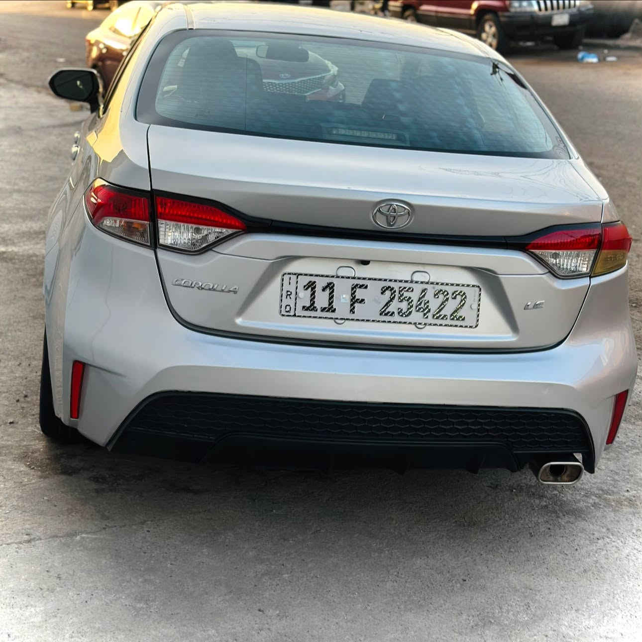 سعر /132ورقه بيه مجال
كورلا وارد أمريكي 
موديل 2020 
ماشيه / 59 حقيقي 
حادثه اصلي مال امريكا چاملغين خلفيه وجنطه 
حداديه جديده 
تخم تاير جديد 
تبريد ثلج 
مكينه وكير مكفولات 

مكان سياره بغداد 
***********
