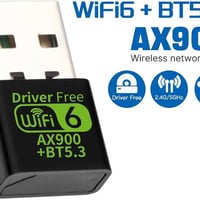واي فاي 6 • بلوتوث ٥.٣ • AX900 USB