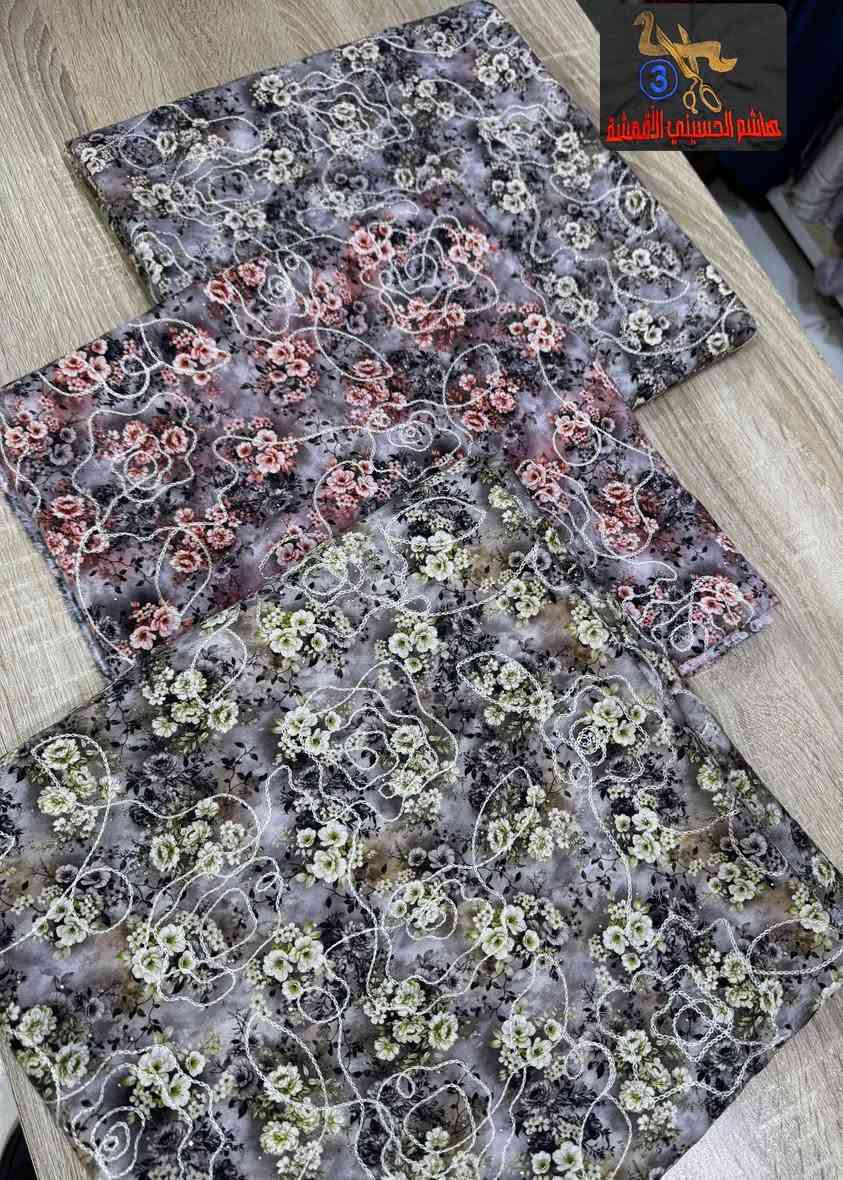 مساء الخير 🌹
و رجعنا وياكم بالبضائع الجميلة  والمميزة 😍
جديدنا 💯💯
#كشمير_مخور_حبل_ستراس
نقشات جميله ❤️
الحجز واتس آب فقط ***********
