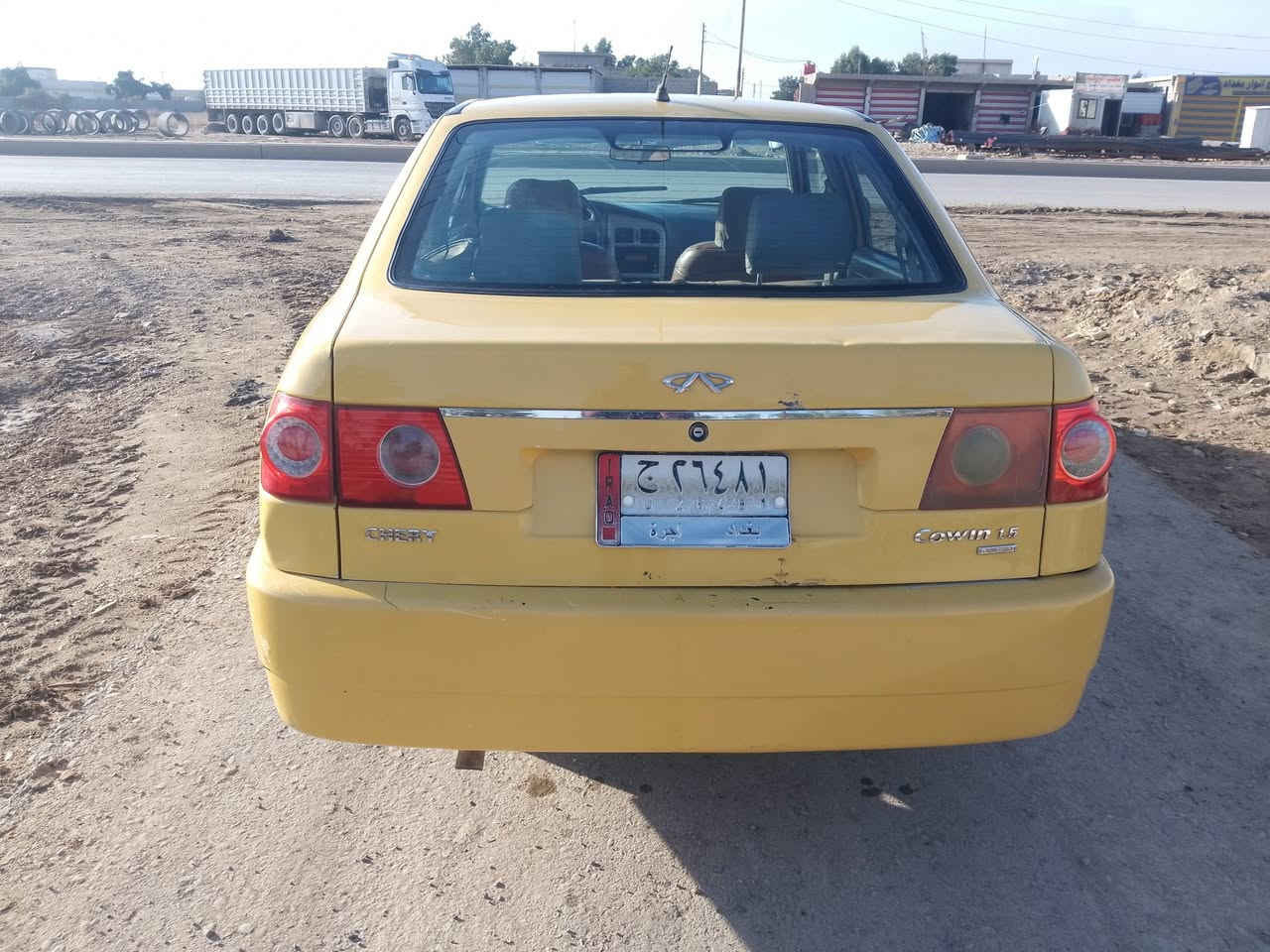 السلام عليكم شيري كوين موديل 2010 مصفره هيئه وغرمات تخم تاير صدر امامي خلفي محرك كير خير من الله سياره لا ضربه ولا صبغ عل لبلاد  السعر السيارة 32وبيها     مجال قليل مكان سياره بغداد/ رقم ***********/تحويل ثاني يوم
