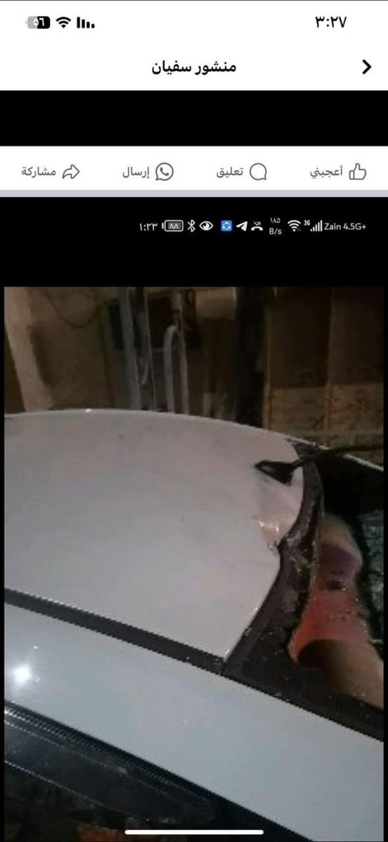 السلام عليكم اكسنت خليجي موديل 2016 بيها شبر بارد بالقماره الباقي مكفول ماشيه 155) رقم بغداد بأسمي السياره جاهزه من كلشي للبيع فقط السعر (110$) يعني بشده وعشر اوراق للاتصال ***********
