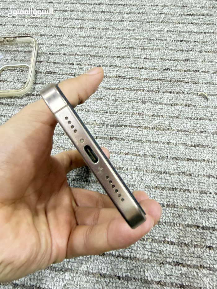 ايفون 16 برو ماكس بطارية 96 مشحون 307 اخو الجديد مابي لا شخط ولا اي شي رايده ب 1350 بي مجال حق جيه 
***********
