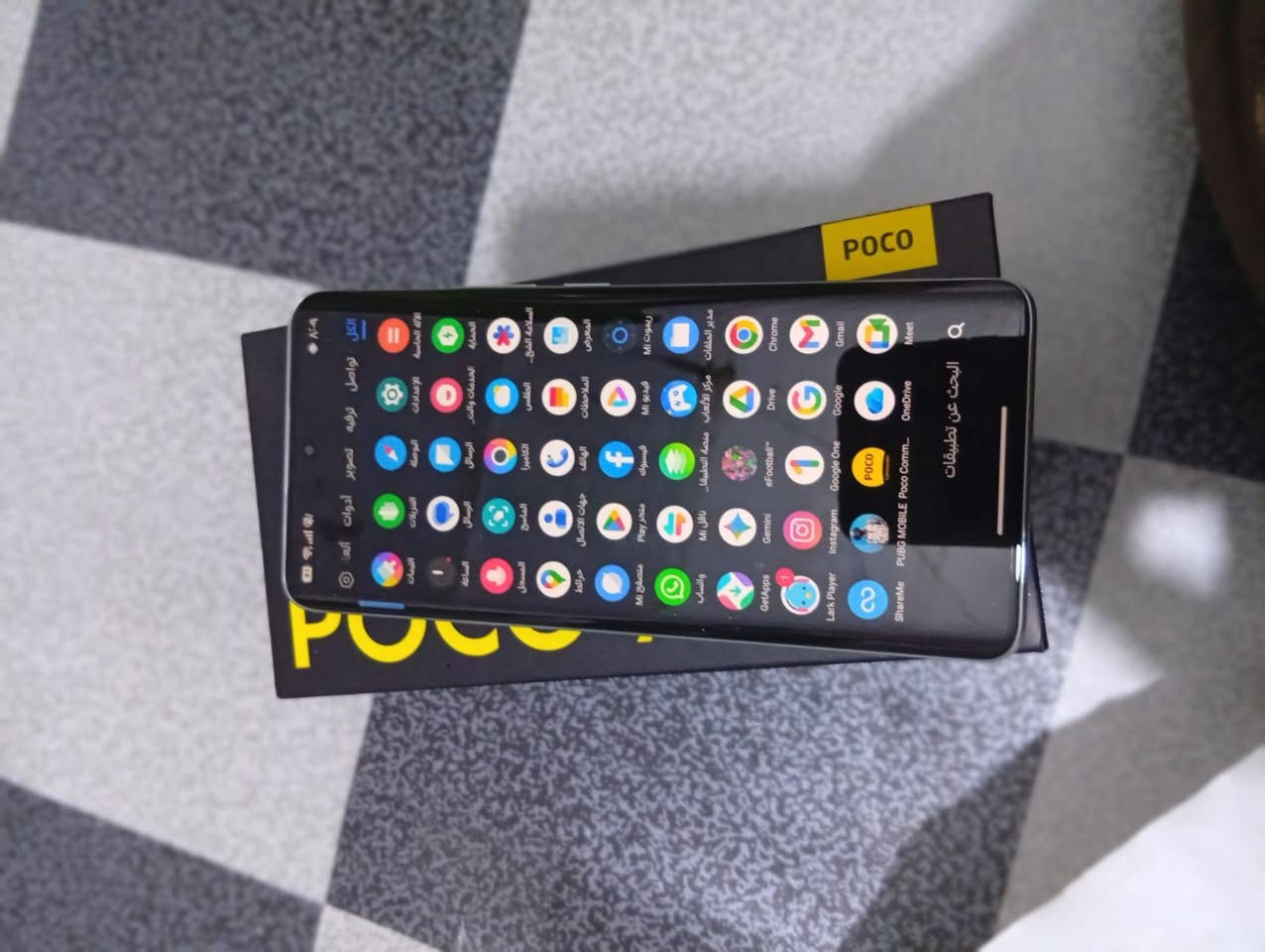 مراوس بوكو x7بعدة بلضمان مالة ذاكرة 512


**إذا كنت صاحب هذا الإعلان وتريد حذفه لأي سبب، رجاءا أرسل رسالة إلى الدعم الفني**