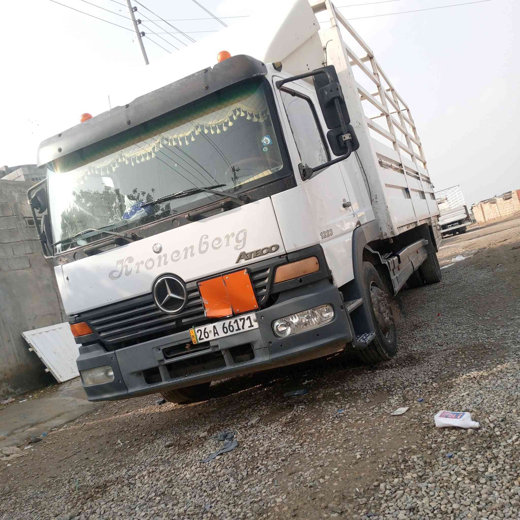 سلام عليكم اتيكو لبيع طول 7 وربع محرك 6 ,8برغي بل سنويه 4طن  كير محرك شرط موديل 2004 السعر 190 وبيه مجال  رقم الهاتف ***********
