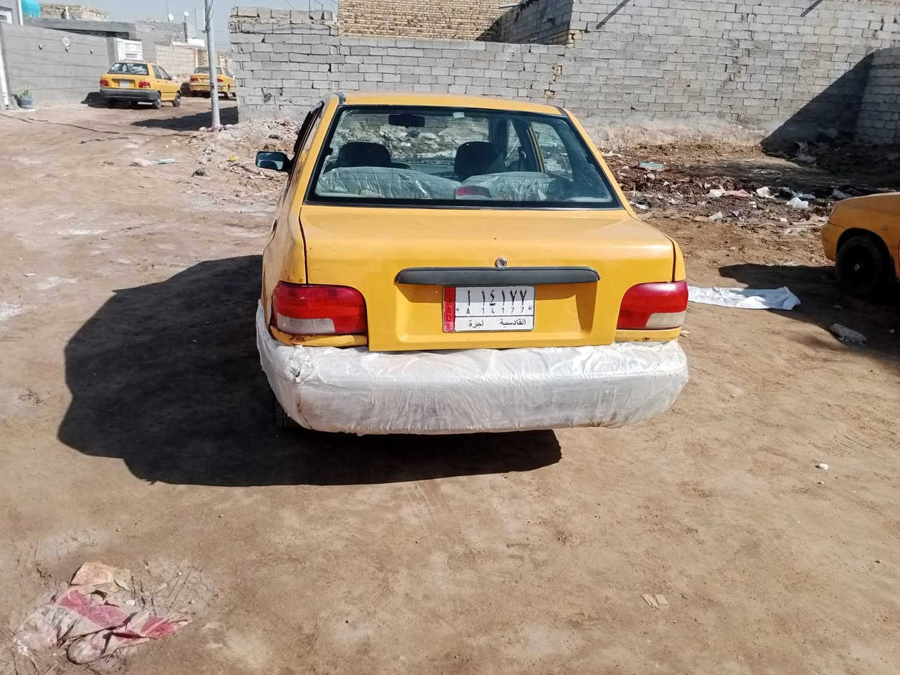 سايبا موديل 15 جاهزه مكينه وگير وحدادية وتخم تاير هيئه مصفره سنوية لل26 رقم قادسية السعر ب26والعنوان الديوانية رقم الموبايل *********** رجاء الاتصال رقم الموبايل هو صاحب السيارة
