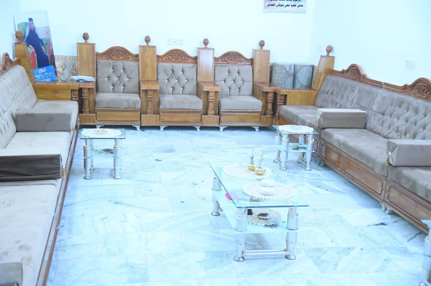 من.....

#قضاء_الرفاعي

تم تجهيز ديوان المرحوم حسن عطيه شوكان ابو علي العتابي 

سمير النجار لتجهيز الدواوين للحجز ***********

#المصور_حسين_ديكو

للتصوير كافة المناسبات عليك الاتصال على الرقم التالي ***********
