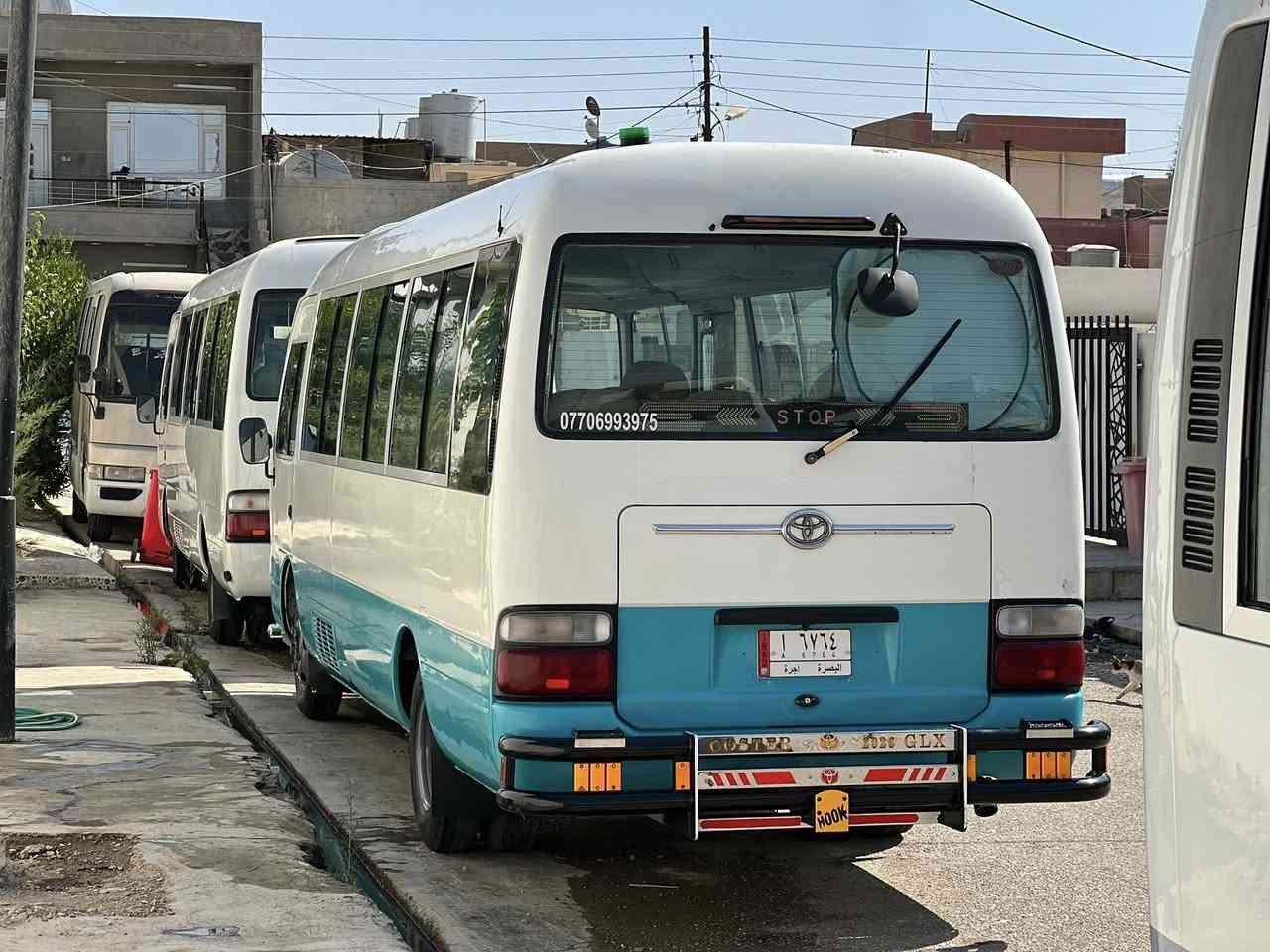 السلام عليكم كوستر موديل ٢٠٠٥ للبيع فقط سياره بدون حادث بيها مكانات صبغ ابيع حزام كير محرك تبريد شرط اكسل بي ونه خفيفه تخم تايرات جديد سنويه جديده مصفره هيئه غرامات شرط تحويل والسعر ٢٠٠ وبي مجال ***********
