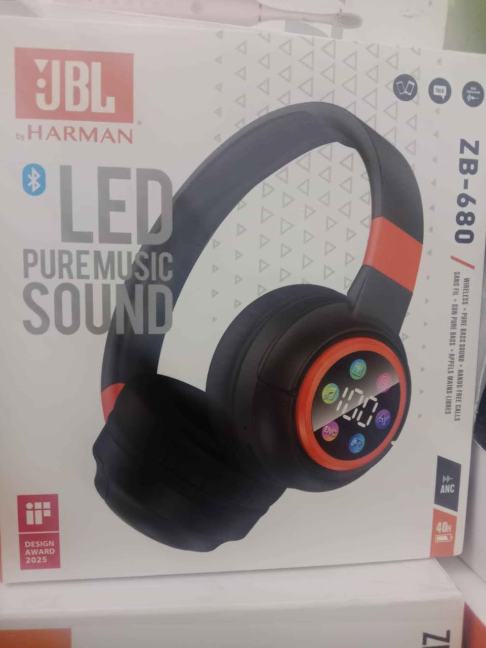 سماعة بلوتوث من #JBL شاشة للرد على المكالمات و تلقي الرسائل سماعة متكاملة 
خالية من العيوب. مريحة و خفيفة (اخر قطعة) توصل لباب بيتك فقط بـ25 الف
_______________________________________
للتواصل و الرد السريع راسلنا 🟢***********🟢 النجف, العراق
