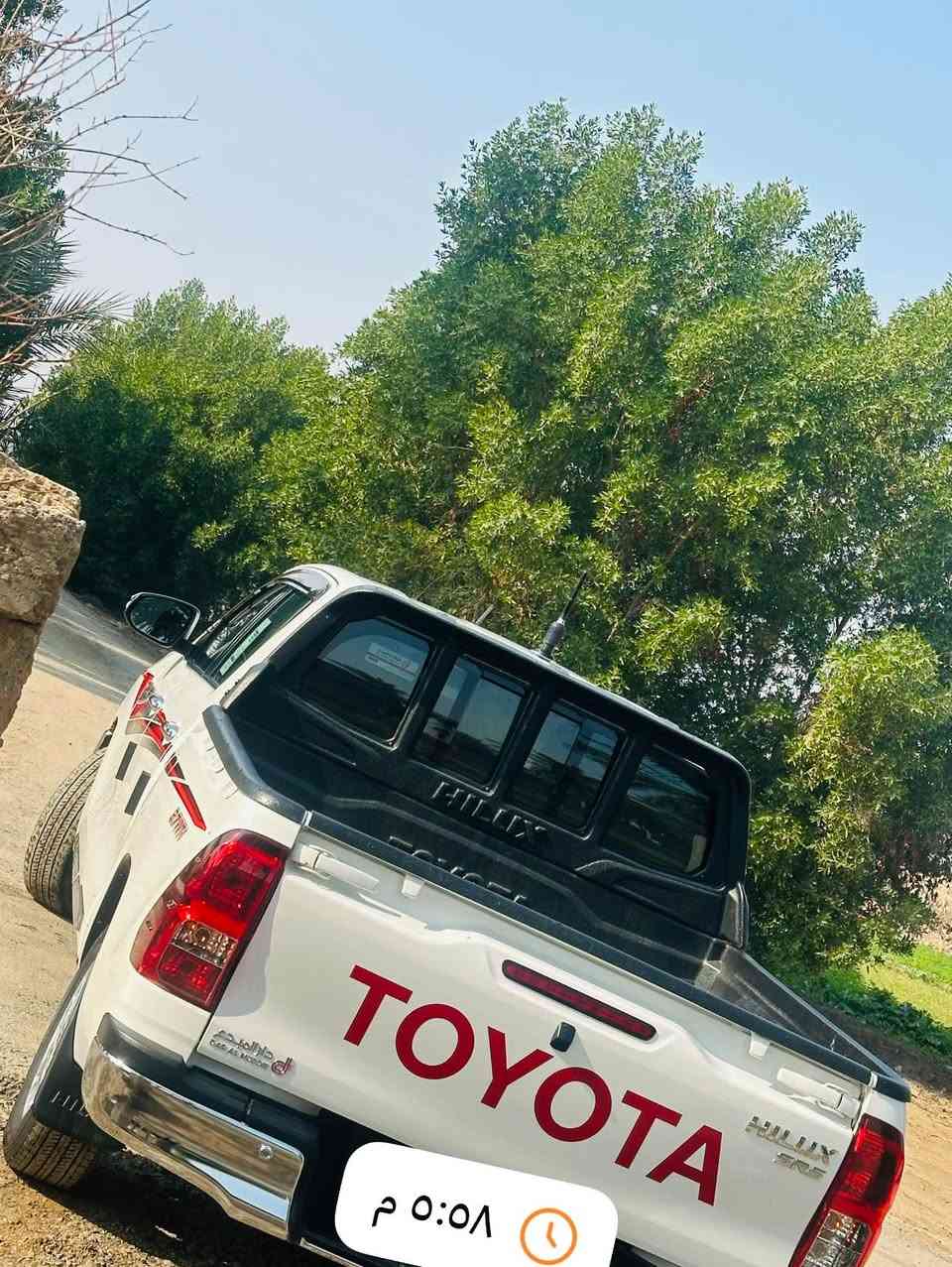 سلام عليكم
تويوتا هايلوكس  2025رقم أربيل 

مكفوله كفاله عامه ماشيه5الف

مواصفات هوك ثقيل خلفي 

كشانه تبريد 

نقاط عمياء 

حساسات  خلفيه 

تحكمات ستيرن

شاشه تدعم ابل كاربلاي واندرويد اوتو

بورمود وايكو مود

تبريد قطعتين 

شاحن لاسلكي

بصمه تشغيل 

بصمه أبواب 

دخول ذكي

للتواصل***********
