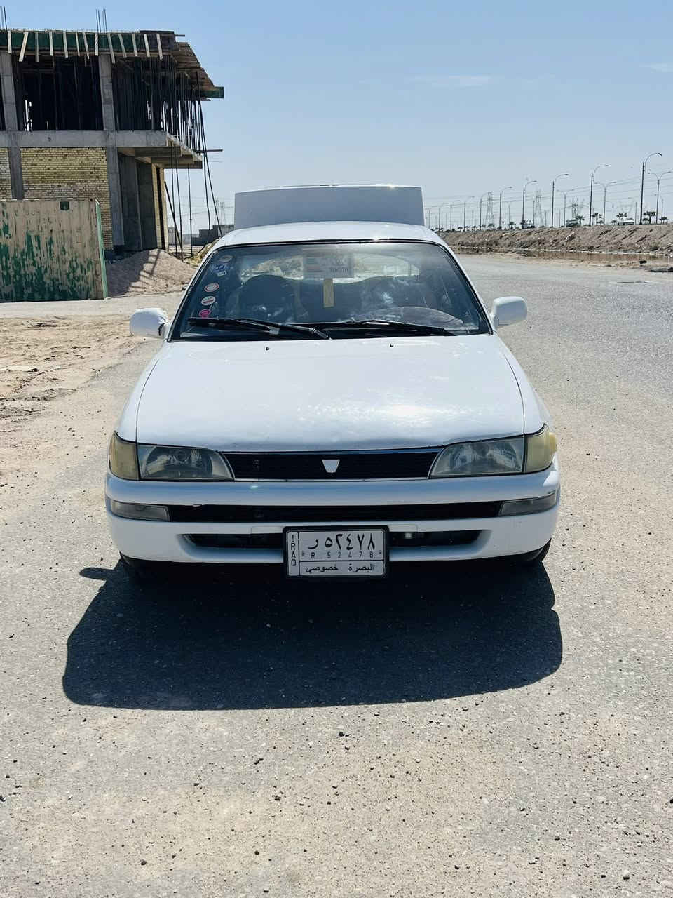 سلام عليكم سياره البيع كورلا  1994كفاله محرك 1800تبريد شغال كهربايات شغاله سياره شاشه وكامره كير توني شاده رنكات جدد تخم تاير جديد سياره حلوه مال جناي تجي وتشوف بعينك  سنويه منتهيه وشرط التحويل سعر 57 وبيه مجال عنوان البصره الزبير

‭0786 578 7781‬
