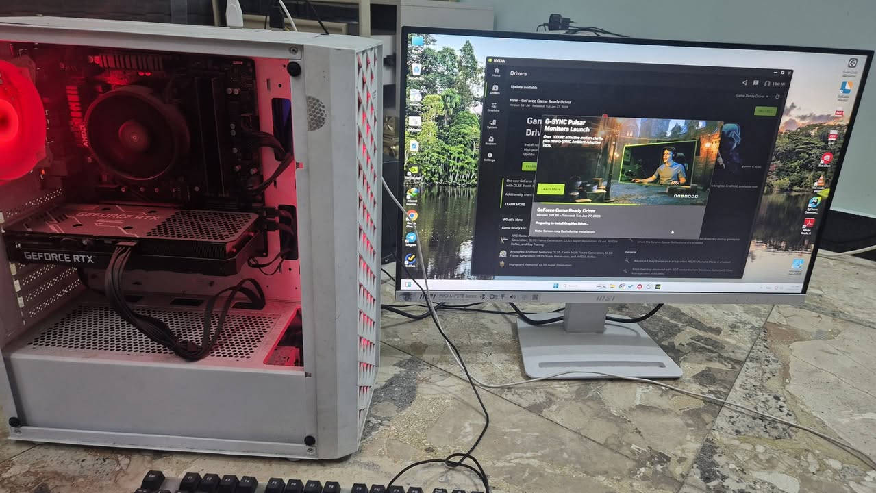 السلام عليكم اخوان
حاسبه ويو بي اس وشاشه للبيع كلهن ٨٠٠ الف (القطعه الزجاجيه ضايعه ) 
يعني الحاسبه تطلع ب٦٧٠ هيج شي ( ما ابيعهن منفصلات)
اخوان اذا سعري ناصي وتنباع بأعلى اخليها ذمة بركبتك تنبهني لان ما متابع السزك صارلي فتره. 
ملاحظة النظافه فول تلخاسبه صارلها ٦ اشهر لعبت بيها مره وحده حالها حال الجديده
المواصفات كلهن بالصوره


**إذا كنت صاحب هذا الإعلان وتريد حذفه لأي سبب، رجاءا أرسل رسالة إلى الدعم الفني**