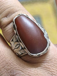 عقيق يماني • صياغة ثقيلة • الديوانيه