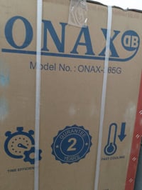 ثلاجه نوع ONAX بعدي جديدة ما مفتوحة السعر 400 بيها مجال للتواصل/078108...