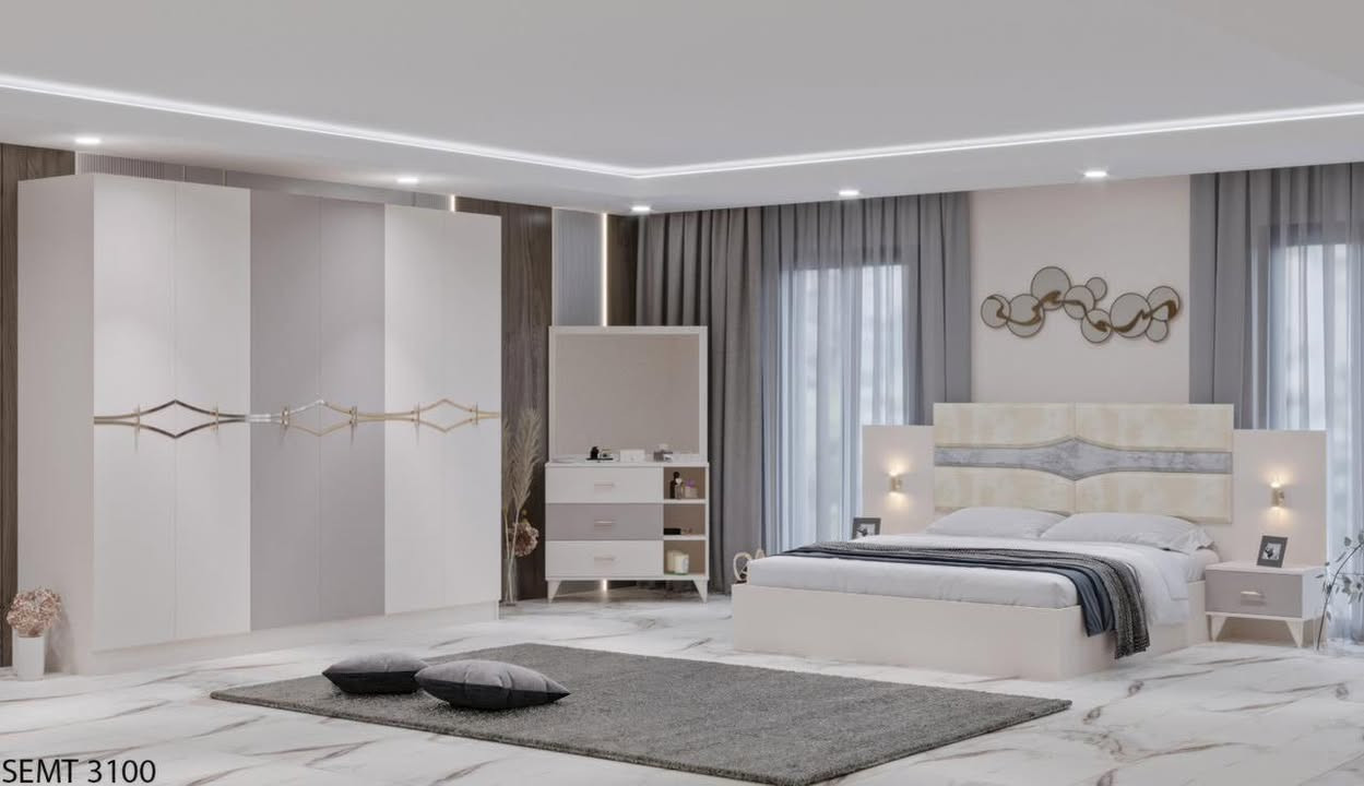 ♦️🔈 *تم وصول*🔈♦️
*موديل*سيمات 2500-1 نفرين   * 

 
♦️ *5 *قطع ابواب* *نفرين*
♦️ *كنتور   *220  سم صافي عمق 52 سم
♦️ *ميزت تواليت نفس الصوره 80 سم 
♦️ *كومدي عدد 2 اناره 
♦️ *سرير *180*200 سم*  

تركي 🇹🇷اصلي  ! 
برغي جوي حديد 💪 
عمق كنتور 52 سم صافي 
 السعر 600 الف 

توصيل بغداد مجانا 
اطراف 20 الف 
محافظات 75 الف


**إذا كنت صاحب هذا الإعلان وتريد حذفه لأي سبب، رجاءا أرسل رسالة إلى الدعم الفني**