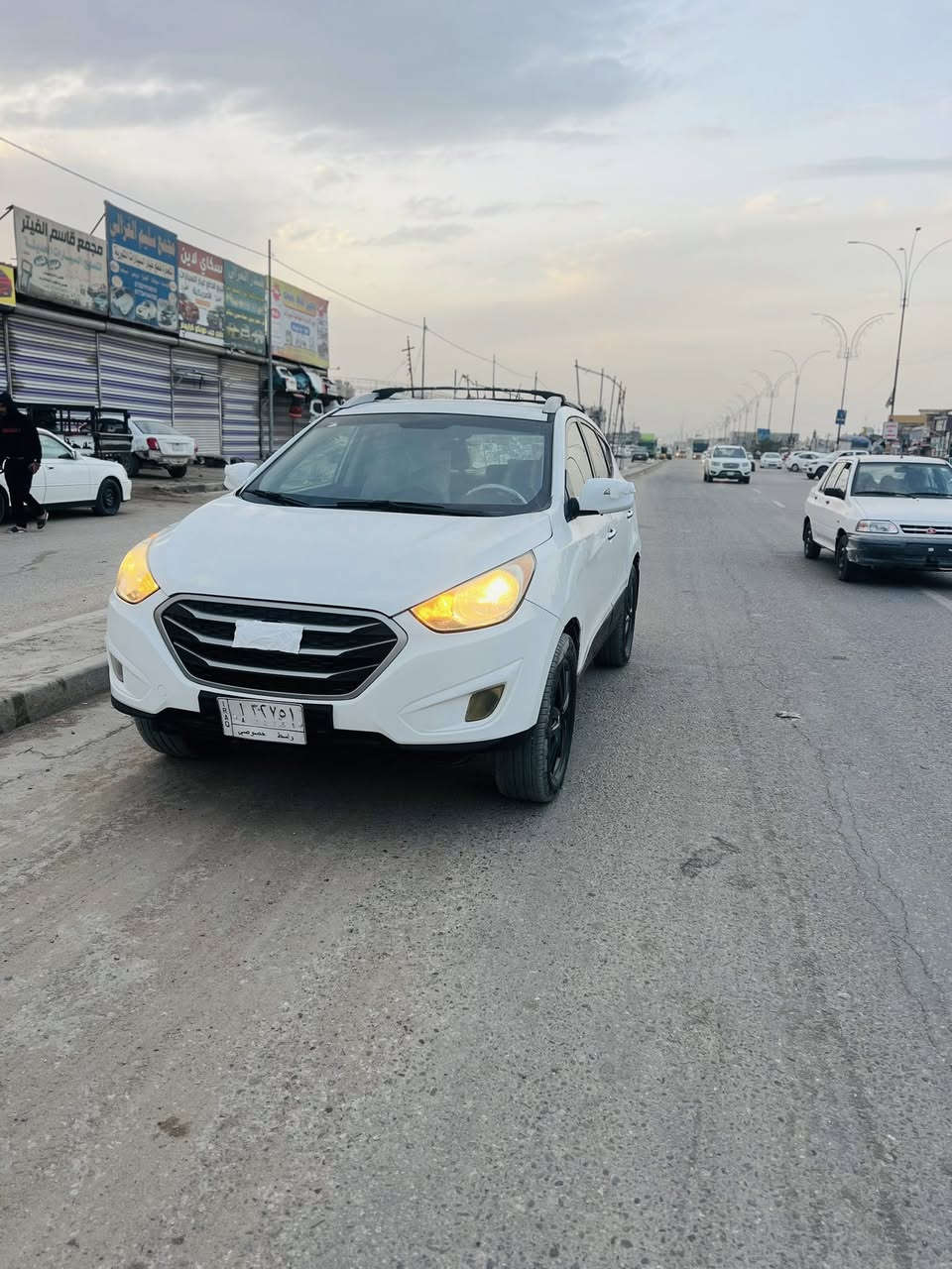 السلام عليكم
توسان موديل 13 امريكي مكينه دوش 2400 مبدله قبل شهرين سياره مال جناي بيها صبغ احزام ماشيه 177 فول مواصفات عدا الفتحه بيع مستعجل ب 113 بيها مجال عليها غرامات 2ينزل من سعرها سياره مال جناط رقم واسط مداور ثاني بوم مكاني بابل ***********
