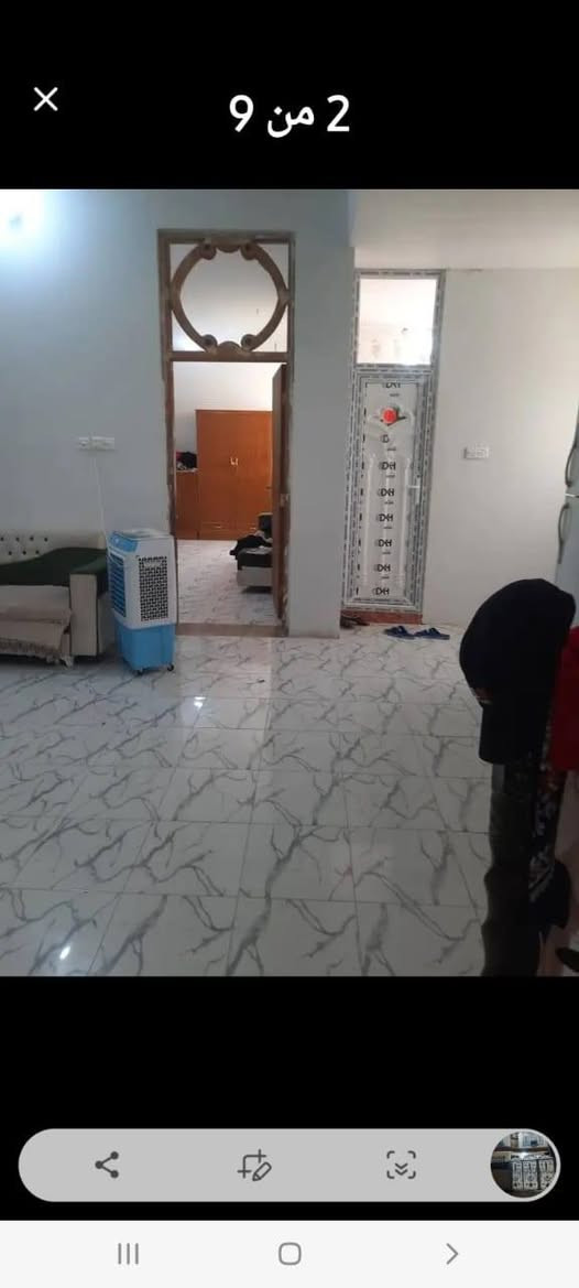 دار للبيع المساحه 150 متر طابو زراعي طابقين يحتوي ثلاث غرف وهول واستقبال ومطبخ ومجمع صحيات
العنوان / حي الصحه مقابل المحامي عامر الدلوي مجاور فرع صيدليه زهراء الوطيفي 
#توجد لدينا عدة عروض 
#بيع أو #شراء أو #ايجار عليكم متابعة الصفحة لطفا أو الاتصال بنا ويظهر لكم كل ما هو جديد لدينا مع فائق التقديرلكم 
***********
