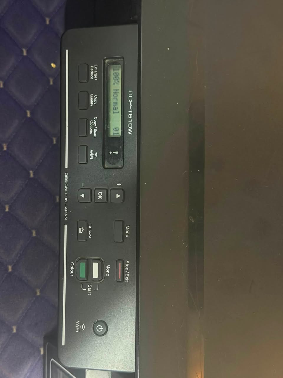 طابعه برذر T 510 مستخدمه ملونه حبر سائل خزان خارجي سعر ٧٥ الف شغاله والفحص مرفق استنساخ و طباعه وسكنر وايفاي كله شغال مكاني بغداد الحديده للاستفسار *********** ملاحظة السعر نهائي
