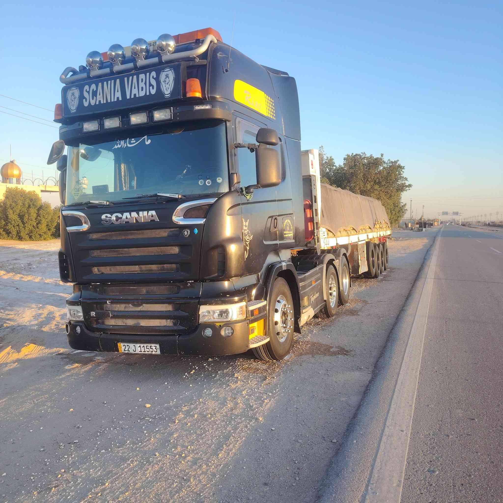 سكانيا بومه للبيع 2007 ماكينه 420 ثلاجه روتايدر تخم تاير بس راس فقط والعنوان بابل  القاسم***********
