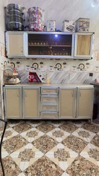 كاونتر المنيوم مستعمل قياس مترتين 3 قطع 250 الف   توصيل موجود / 078376...