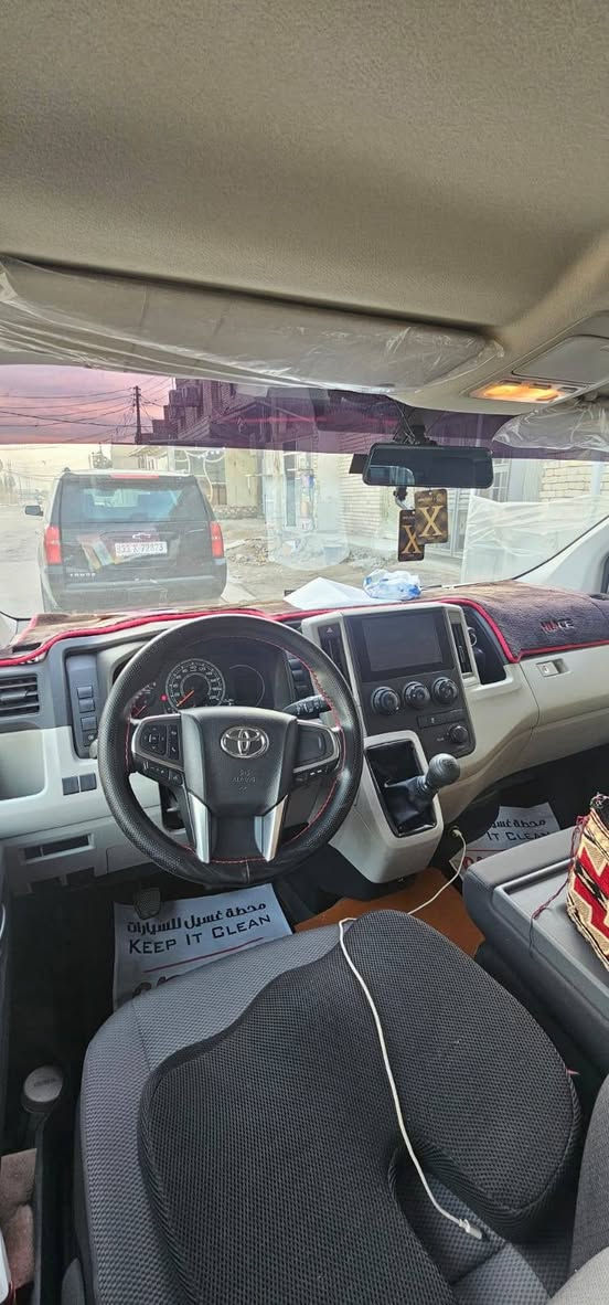 لعشاق السفر  والسيارة العائلية
تويوتا هايس رقم خصوصي 2025  وارد خليجي مكفولة
كير عادي 6 سلندر
بانزين
ياباني اصلي 
ماشيه 25 الف كيلو متر 9 راكب +  سرير بالخلف بابين سلايت
حيل جديدة ع وضع الشركة 
مابيها أي خلل او نقص 

🛑 السعر سوي تعليق يصل مباشرة 🤖 

تحويل ثاني يوم 

رقم صاحب السيارة 
***********
