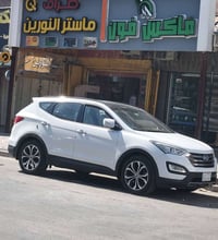 الاخوة الاعزاء سيارة سنتافي خليجي ٢٠١٣ ستة سلندر محرك ٣٣٠٠ لون أبيض رق...