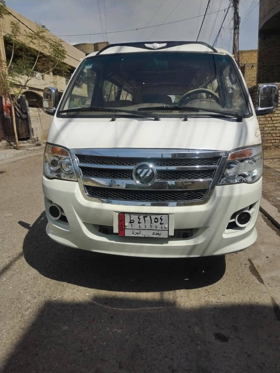 السلام عليكم شباب فوتون 2016  كير مكينه اكسل صدر تخم تاير كله مكفول قطره صبغ مابيها بيها منضومة غاز ⛽️ سنويه ل 2028 تبريد شغال سياره جديده بمعنى الكلمه بسمي سياره برغي ماناقصها ربع ماتذب عليها
تحويل ثاني يوم مكاني بغداد حي التراث قرب تقاطع درويش 
سعرها 97 وبيها مجال حك الجيه
***********
