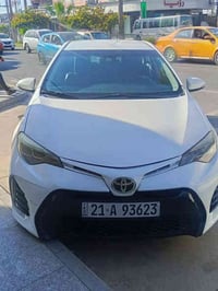 سيارة كورلا 17 se ابيض سنويه جديدة رقم حديث سيارة جاهزة بأسمي.. للإستف...