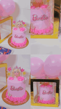 كيك باربي • بوكس حسب الطلب