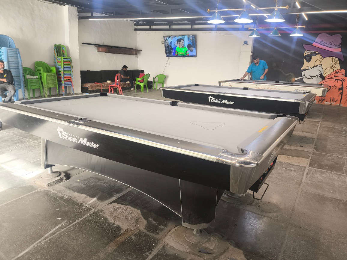 تم انجاز عمل اليوم وبشرط الضمان مع كادر مختص ستفسارمراسلة الصفحا او ***********  واتساب عنوان بغداد حافض القاضي ملاحضة يوجد طاولات بليارد مستعمل و الجديد وجميع مستلزمات البليارد وملحقاتة🇮🇶🇮🎱
