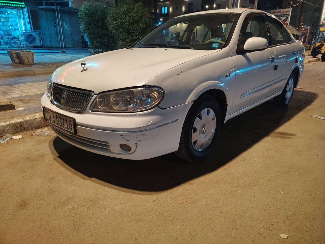 نيسان سني موديل 2007 محرك 1800كير عادي تبريد مكفولات بيه صبغ بنيد وجاملغ السعر 65،مكان بغداد ***********
