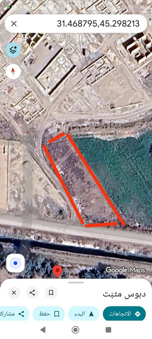 السلام عليكم قطعه البيع زراعي طريق ذكردين مساحته380 مترر قطعه ركن ترهم مراوس بيت بل وركاء /قطع لبيع مساحه250 م تصوير موضح
***********
