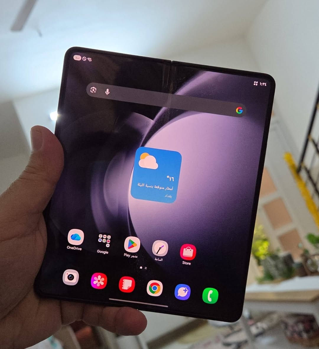 سامسونك فولد 5 نسخة فريده ذاكرة واحد تيرا نسخة يابانية نظيف جدا جدا من غير ملحقات
السعر 850 الف 
للاتصال *********** عادي وواتسب
