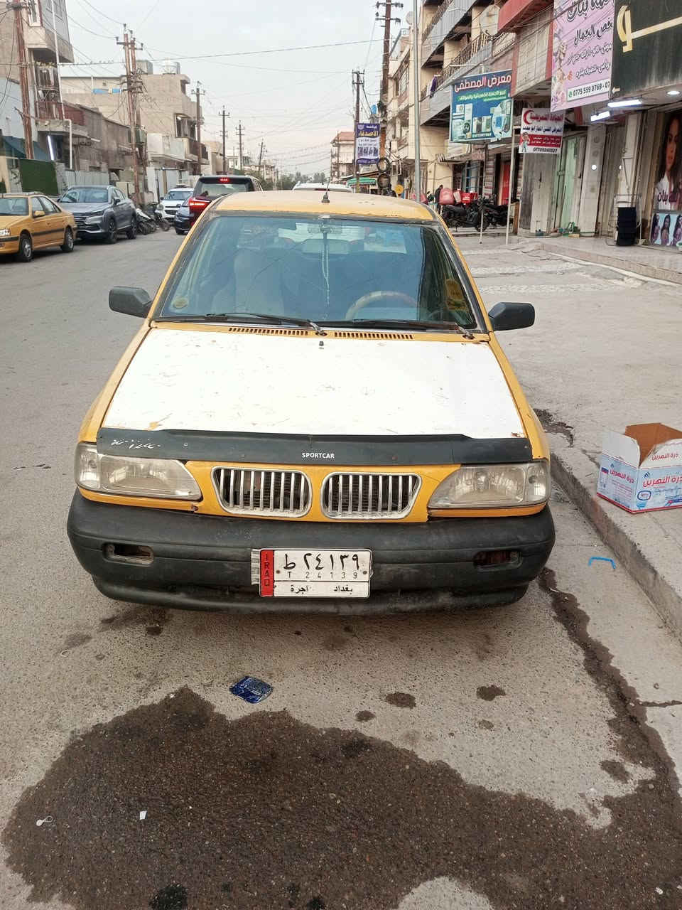 سلام عليكم
سايبا 2010

كهربائيات شغاله 

بيه نقص دوشمه 

صدره شويه تعبان 

اخياسات 

مطلوبه هيئه 900

مشروع وطني سنويه 2026شهر 11

قفله13 ورقه 

شرط تحويل 
مكان سياره بغداد شارع صناعه 

***********
