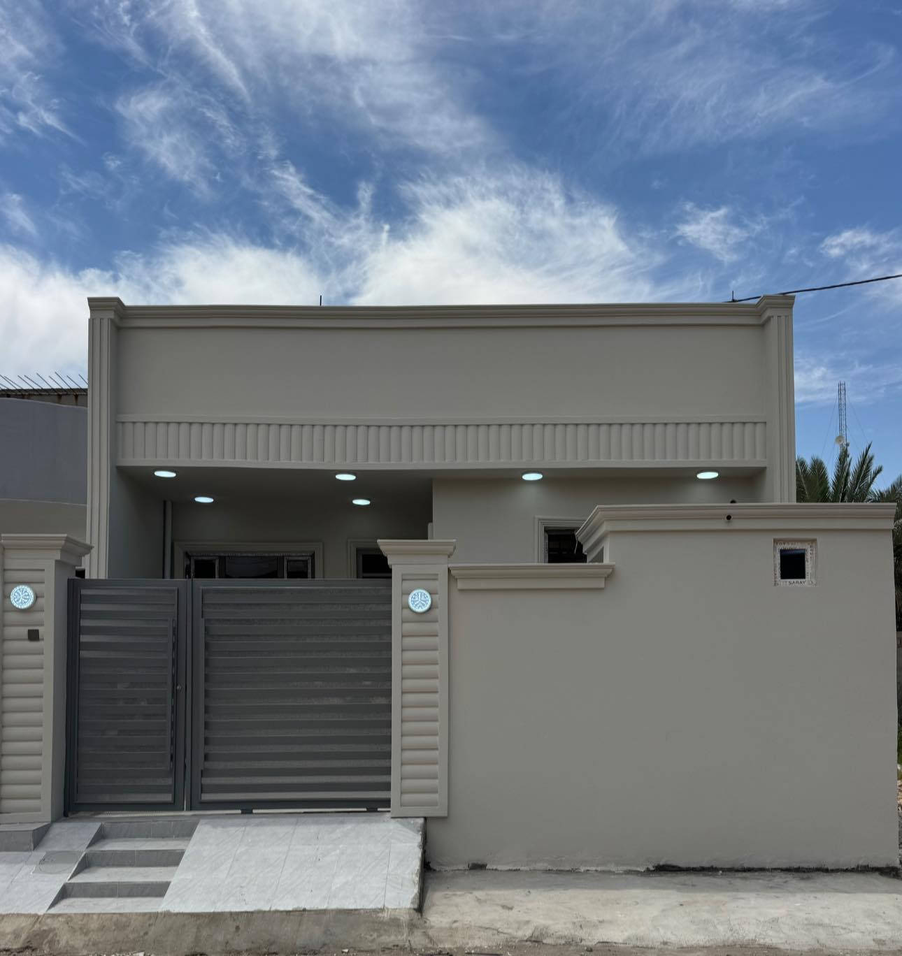 🔴متاح بيت 🏠 للبيع المساحة150متر ⚫️

🔵بناء حديث طابق واحد شغل درجه اولى نقوش مغربيًا🟢

🛑جنس الارض طابو زراعي سند🟣 25🟤

🟡استقبال مطبخ صاله غرفتين نوم نوم مجموعة صحيات ⚪️

🟤الطابق الثاني بيتونه على عرض صاله سطحين

          🟥➰موقع دور الزراعة الثالثه ➿🟥

    

🔺لاستفسار الرقم 🔺***********📞

