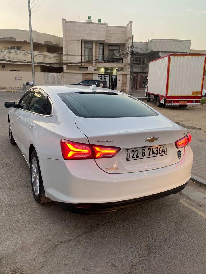 للبيع
ماليبو 2019 LT 
1500  turbo محرك 
مواصفاتها 
تبريد قطعتين
بصمة ٤ ابواب + صندوك

كرسي كهرباء 
شاشة كار بلي  
رقم أربيل 
ممشى100 الف ميل
كير ومحرك كفالة 
عليها ادامة كاملة منظومة بانزين 
حدادية ٨٥% 

الضرر قطعتين جاملغ. وربع البنيد

مكان السياره كربلاء 
السعر 110 وبيها مجال بسيط

***********
