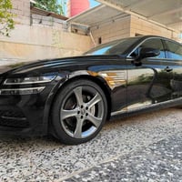 جينيسيز G80 موديل 2022 وارد كوري محرك 6 سلندر بانزين اصل ماشيه 37 مايل...