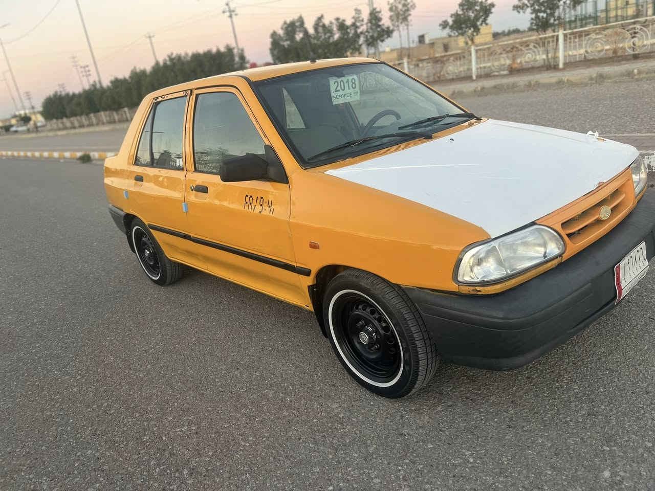 السلام عليكم سايبه موديل 2018 ايراني مكينه وكير جدد حداديه جديده تخم تاير جديد تبريد شغال كهربائيات كلها شغاله سياره مال جناي مكان السياره ميسان العماره السعر 30 وبيها مجال رقم الهاتف/***********
