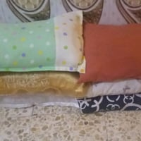 مخدات • ١٠ قطع • قطن أبيض