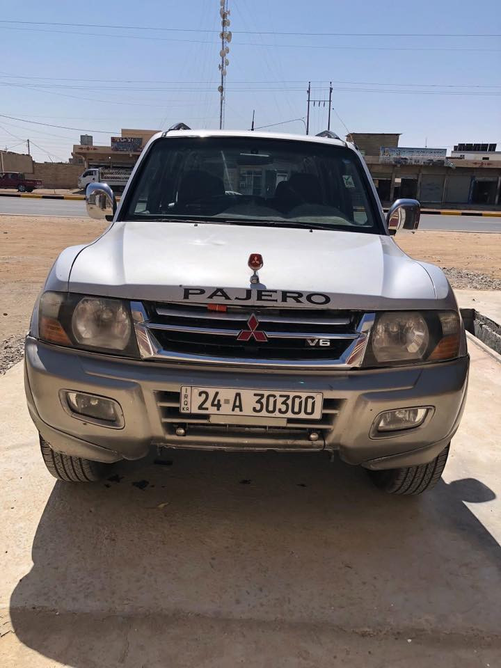 للبيع باجيرو خليجي 2002 رقم مميز ( 30300) سنوية مجددة وهزة جديدة محرك 3500 مرغوب
(***********)
رقم جديد دهوك السيارة باسمي
طخم تايرات جديدة
طخم ربلات كاملة جديدة
تبريد شغال ثلج وتدفئة
بيها كابون بنزين
بيها فقط قطعة وحدة صبغ
السيارة نظيفة وما تحتاج صرف

المحرك جديد (بالباكيت) 
دينمو، واتر بامب، سلف، كمبيوشر — كلها جديده
والله ما تصرف عليها فلس، السيارة جاهزة 100%

الموقع تلعفر
السعر 85 ورقة
للاستفسار
***********
***********
