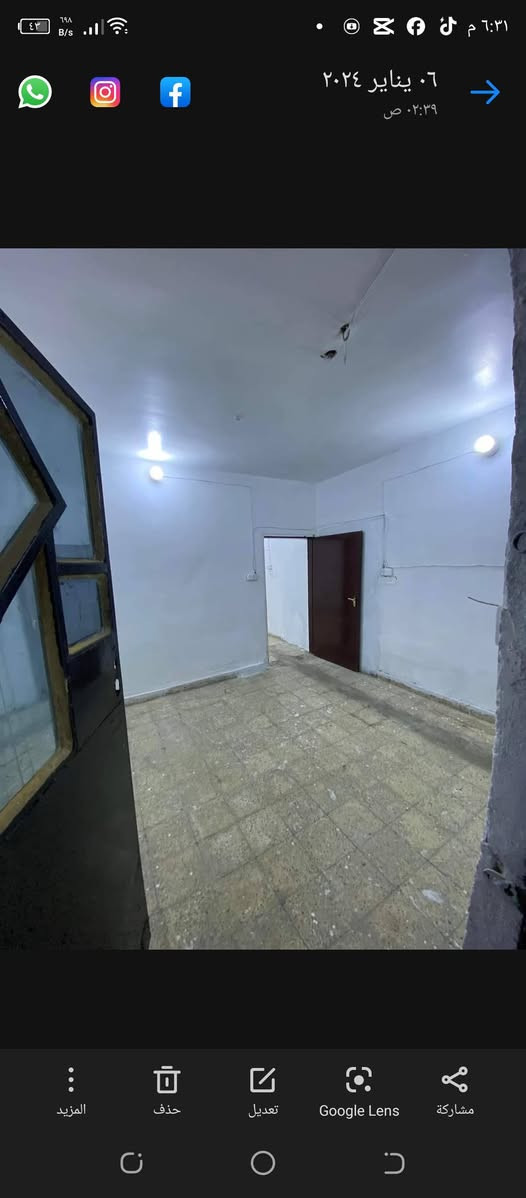 مساء الخير والعافيه يوجد مشتمل لعائله صغيره طابق واحد 55م للأيجار بشارع الارامل قرب بنچرچي ضياء . الاتصال ***********
