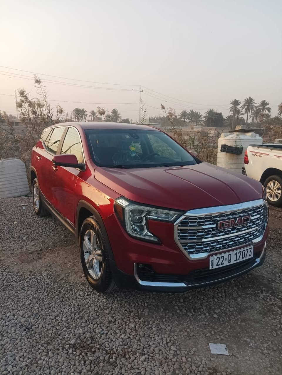 السلام عليكم 
للبيع GMCتيران موديل 2023
رقم اربيل دولي
 محرك 1500تيربو
فور ويل تحكم ستيرن 
شاشه دجيتال 
 تحويل ثاني يوم مواصفات نص فول
 ضرر بنيد +جاملغ +ربع الباب جهت الصدر ضرر امريكا 
السعر 150وبيها مجال 
رقم الهاتف ***********
***********
