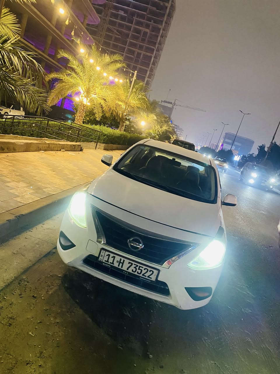 رمضان مبارك عل جميع احبتي
نيسان سني 2021 للبيع  
عنوانه / اليرموك حي الداخلية 
سيارة لون ابيض بيه مواصفاته المعروفة 
كامرة خلفية وحساسات 
وجنطة بصمة وبيه بصمات عدد٢ 
سياره بيه جاملغ امامي ايسر صبغ  والخلفي 
وبنيد بي بارد ومصلح وكذالك الجنطة كاملة مكملة  كير ومحرك مكفولات بسمي. وسنوية جديدة وهزه هم جديدة 
ماشية 150 كيلو 
سعر 105$ 
الاستفسار : ***********
