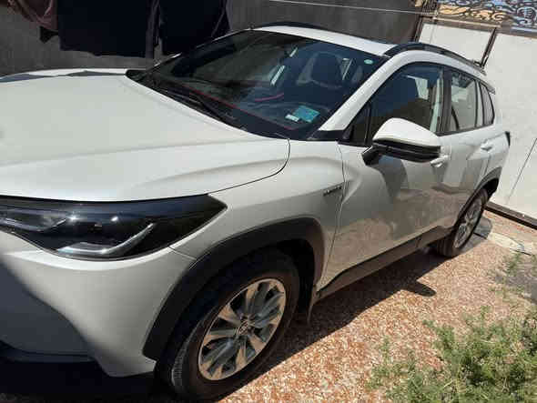 تويوتا كورلا كروز خليجي  شركة ساز هايبرد 2022
فول مواصفات   
مقاعد جلد لون مميز  ماروني + كهرباء كشافات اماميه حمالات سقف  دخول ذكي مري شفط …
فتحه سقف شاشه انضام ترحيب عن قرب 
نضام تحديد مسار ٤ دسك اريل نفكيشن تحكم مقود 4 جهات
عداد المسافه 37 الف رقم بصره  تحويل ثاني يوم كفالة عامه السعر 200 للاتصال. المكان ذي قار / الجبايش 

 ***********
