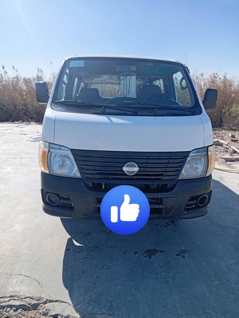 السلام عليكم للبيع نيسان اورفان مديل ١٠ رقم بصره انكليزي سنويه ل٢٨ كير محرك واكسن مكفول سياره قبل كم يوم لگطت خياساتها كهربائيات كلها شغاله من دعاميه لدعاميه تخم تاير حداديه نص ونص وصفرتها هيئه ومرور تحويل ثاني يوم مكان السياره بابل مشروع المسيب مقابيل  جنه الفرات السياحي  رقم الهاتف *********** السعر خاص
