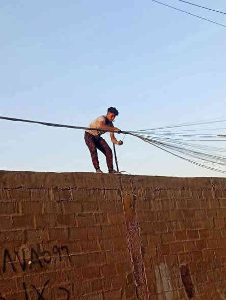 كادر تصفيه وايرات السحب شغل مجاني اي واير متروك نشيله  نشدهن ونرفعهن اي واير ينكطع نت
كادر تصفيه وايرات السحب شغل مجاني اي واير متروك نشيله  نشدهن ونرفعهن اي واير ينكطع نتحمل مسوليته نمدله واحد جديد كافة المحافظات هذا رقم *********** مامتواجد على فيس
تيولة مجاني  فقط بغداد على حسابي كل مولده ٢ تيل وقبل لا اشتغل اترك مستمك خاص بيه يم صاحب الشغل
