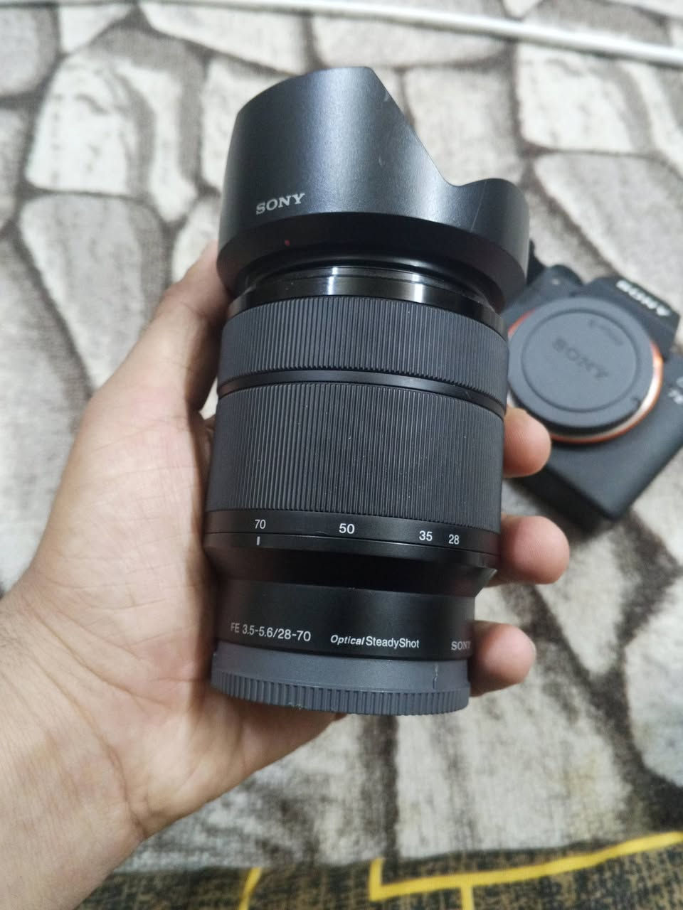 عدسة سوني 28 | 70  فتحت العدسه 3.5 هود + قبقات عدسه نضافه 100% للبيع مكاني نجف معندي توصيل السعر خاف


**إذا كنت صاحب هذا الإعلان وتريد حذفه لأي سبب، رجاءا أرسل رسالة إلى الدعم الفني**