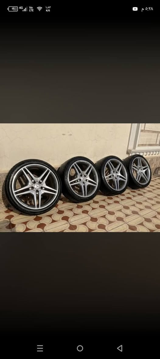 السلام عليكم شباب، عندي وياله وتايرت مرسيدس إس كلاس 2 size
(S-Class) حجم 20 للبيع.
الويلات أصلية وبحالة ممتازة جداً، والتايرات نظاف كلش وما بيهن أي عيب أو نقص (جاهزات للشد).
السعر: [400 دولار ] (بيه مجال للشراي).
للمعلومات أو الاستفسار يرجى المراسلة على الخاص أو الاتصال: [***********
